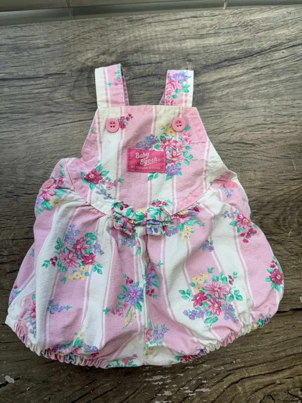 Vintage‎ Oshkosh B’gosh Floral bubble romper size 3-6 months